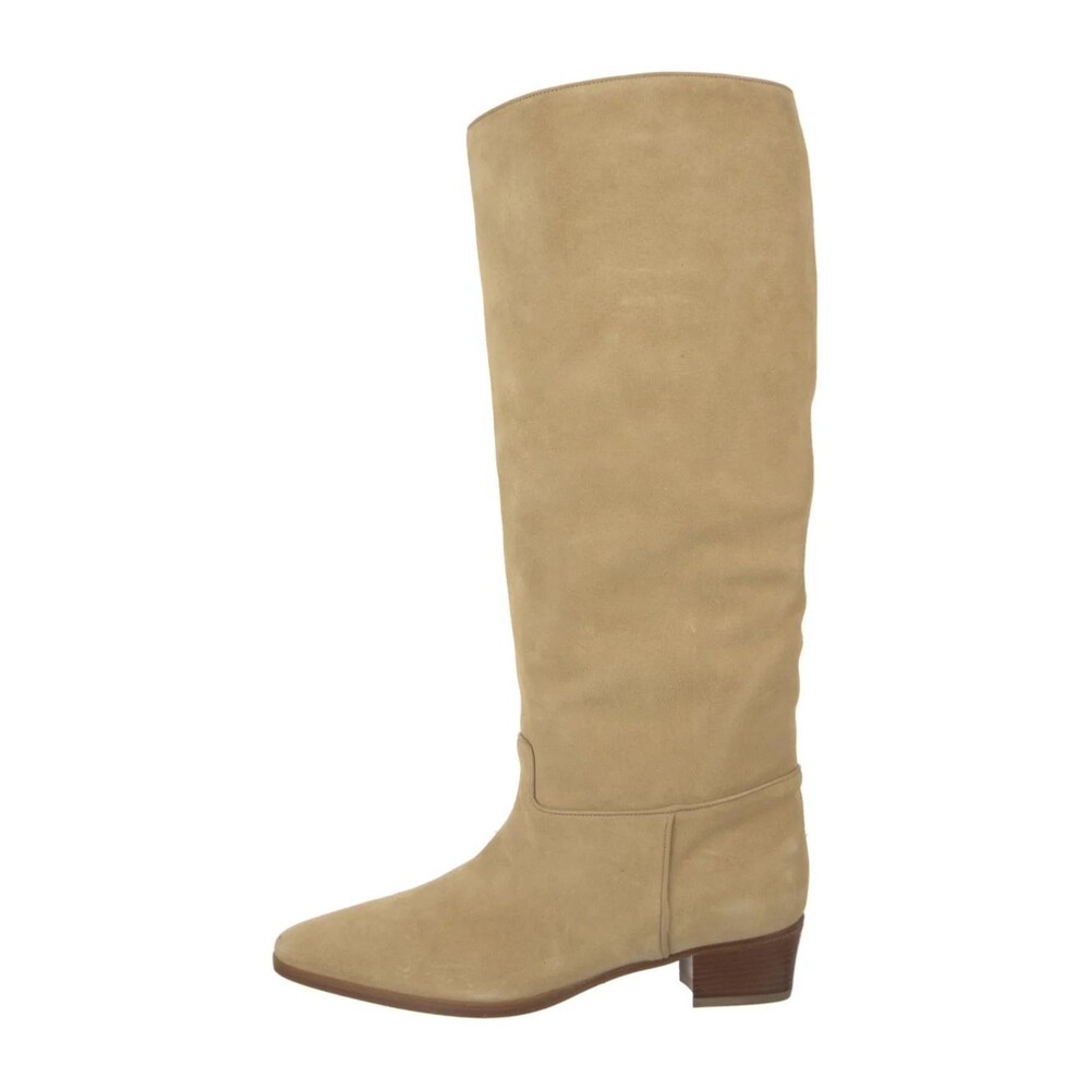 Doen Riviera Boot size 38 Women’s Rare Butter Yellow Tall Riding